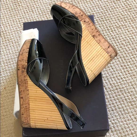 Prada Milano Calzature Donna Cork-Wedge - Picture 4 of 7